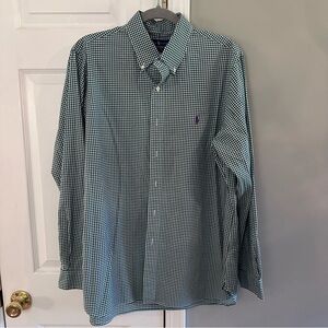 Ralph Lauren Green Casual Button Down Shirt